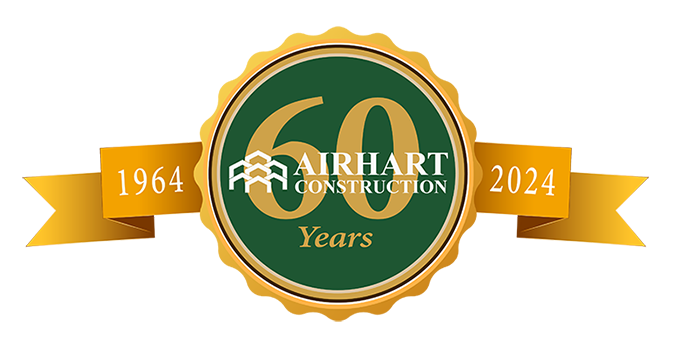 Airhart Construction 60 Year Medalion