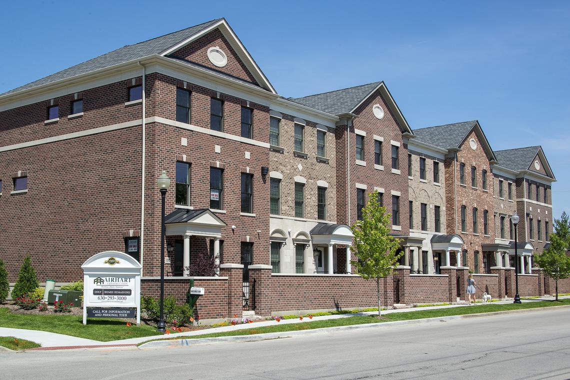 The Gary Rowhome at Courthouse Square by Airhart Construction