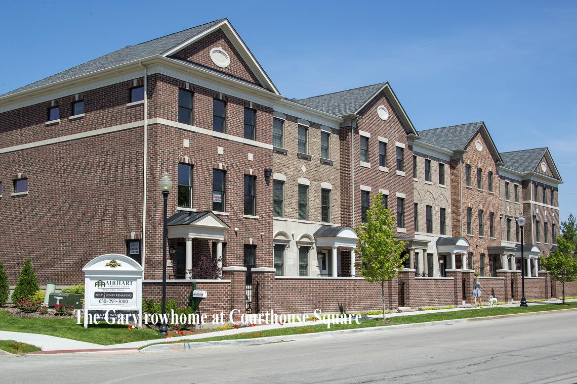 The Gary Rowhome at Courthouse Square by Airhart Construction