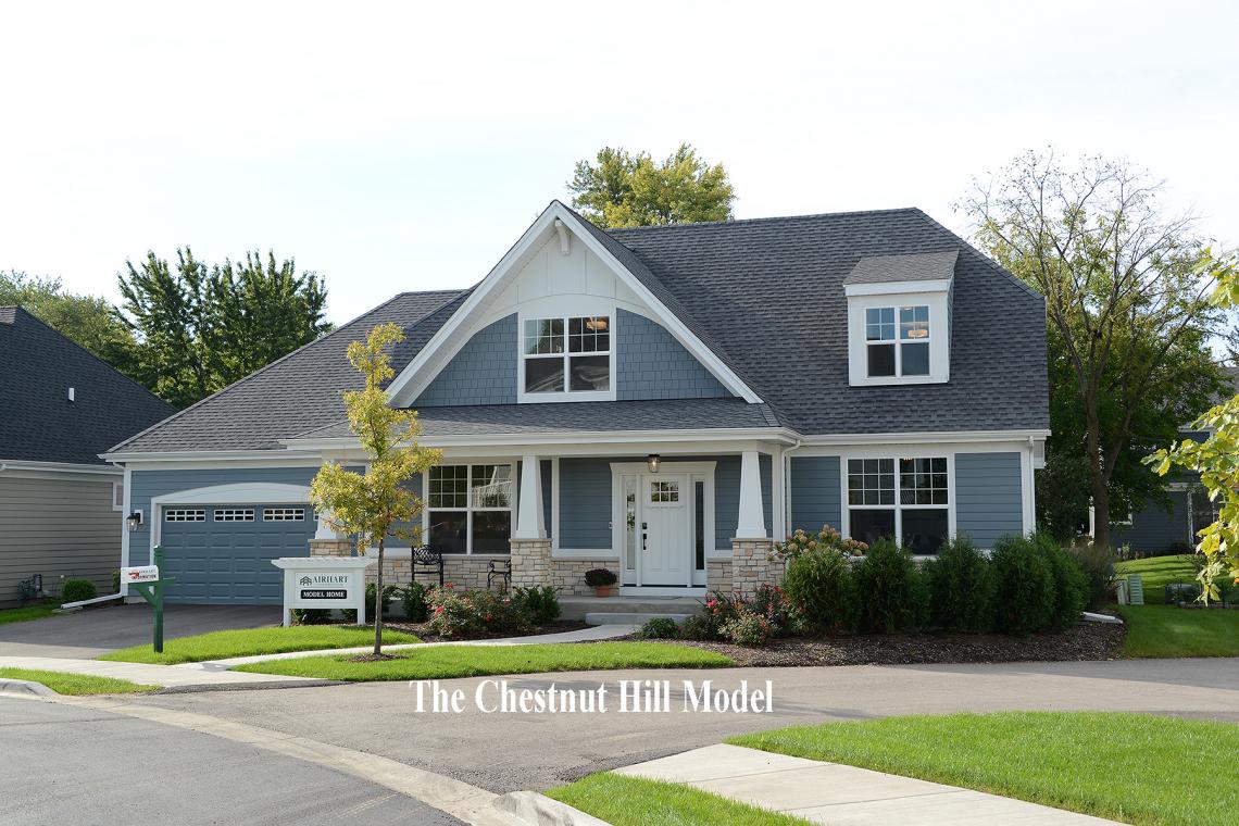 The Chestnut Hill Garden Home with First Floor Master Bedroom