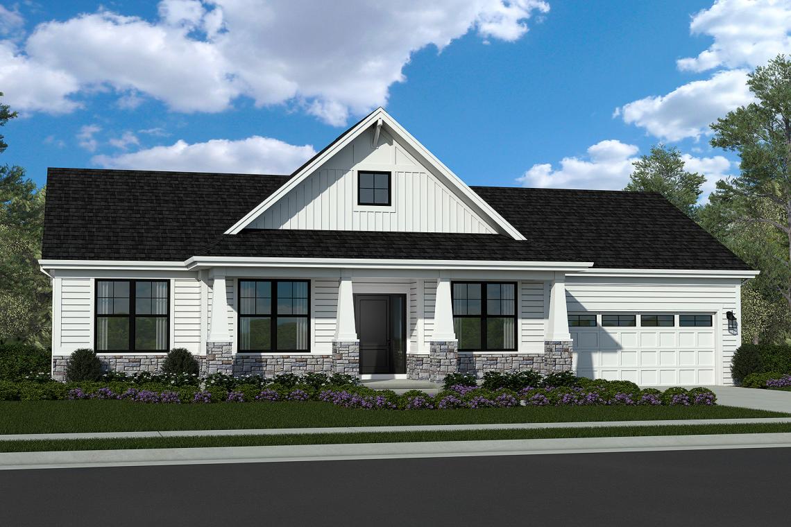 The Bayberry is a ranch available by Custom Home Builder Airhart Construction