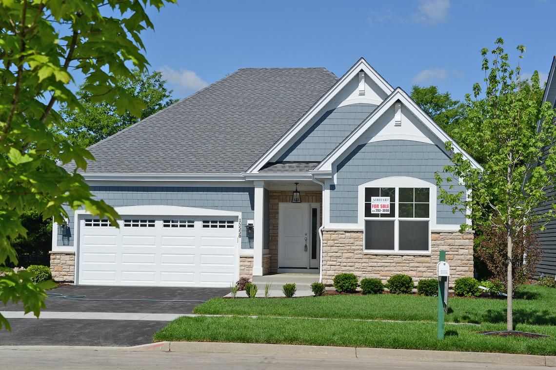 New custom ranch home for sale by Winfield home builder Airhart Construction