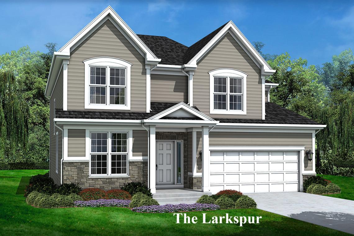 Custom home builder Airhart Construction offers a new home for sale in Westmont Illinois