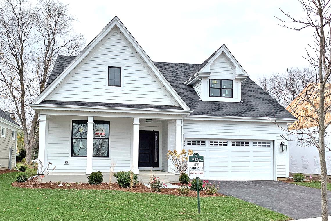 The Sandhill features a first floor master bedroom