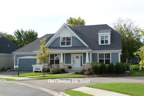 The Chestnut Hill Model Home in Warrenville Illinois