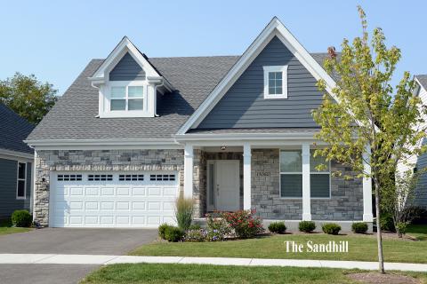 The Sandhill FF11 Custom home in Winfield by Airhart Construction