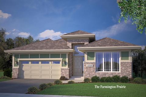 The Farmington Prairie Style Ranch - Medalist Series by Airhart Construction