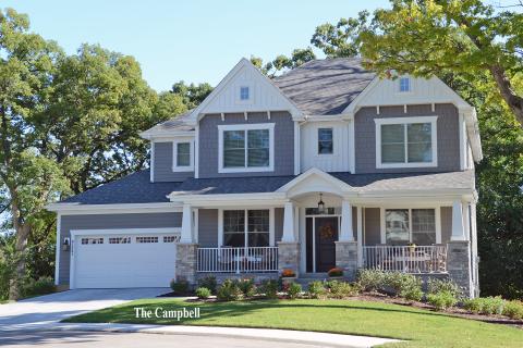 The Campbell Custom by home builder Airhart Construction