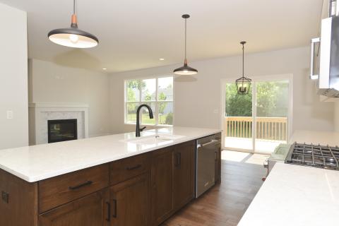 Oakfield Ranch home with Nantucket elevation and three car garage for sale in Saint Charles Illinois 