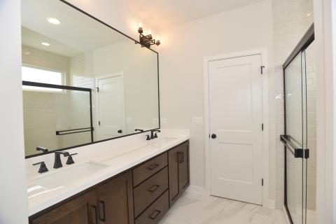 Oakfield Ranch home with Nantucket elevation and three car garage for sale in Saint Charles Illinois 