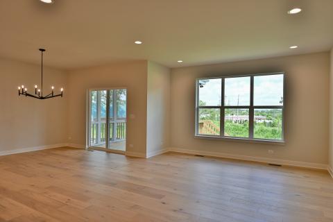 The Sandhill with screened porch and first floor master bedroom for sale in Saint Charles Illinois