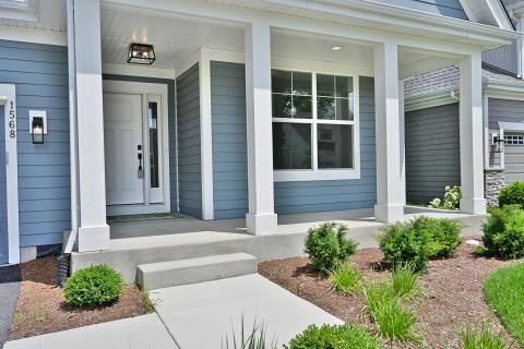 The Sandhill with screened porch and first floor master bedroom for sale in Saint Charles Illinois