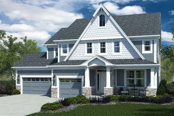 The Campbell is one of the options to build a custom home at Herrick Drive in Wheaton