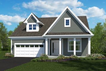 The Sandhill with screened porch and first floor master bedroom for sale in Saint Charles Illinois