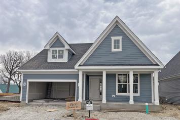 The Sandhill with screened porch and first floor master bedroom for sale in Saint Charles Illinois